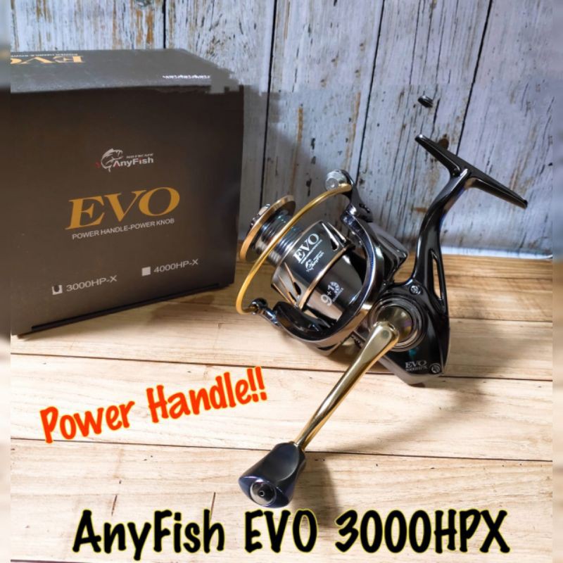 RECOMMENDED REEL ANYFISH EVO HPX 1000 3000 4000