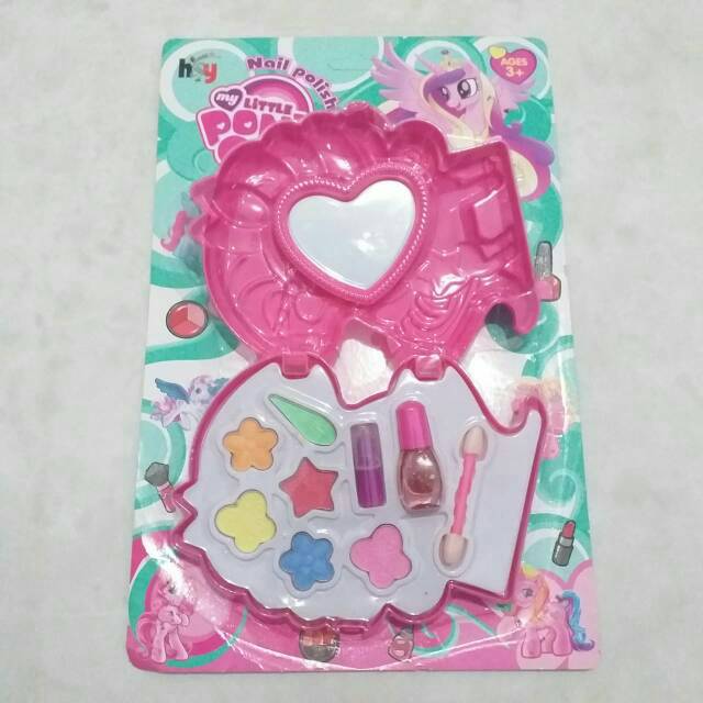 MAINAN MAKE UP KUDA PONY LUCU | MAINAN MAKEUP MAKEUPAN ANAK LITTLE PONY