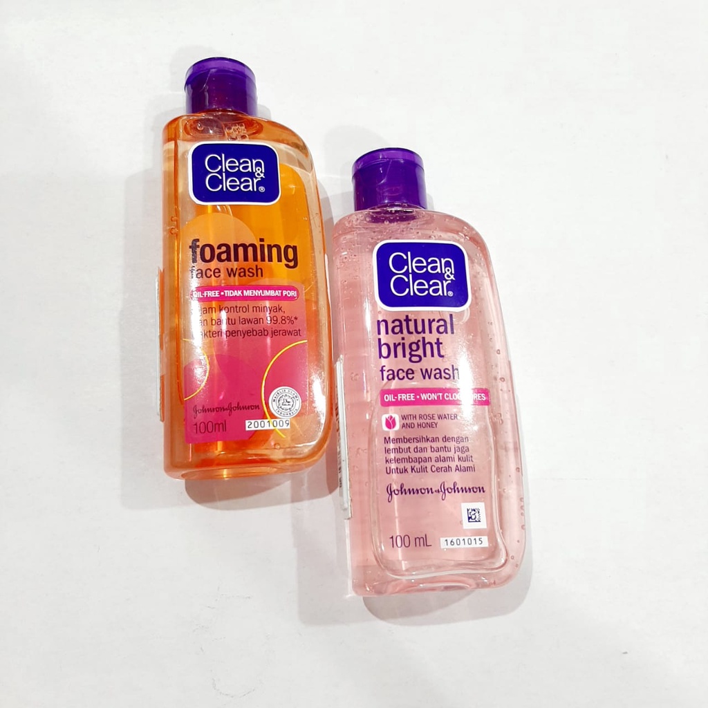 clean & clear 100ml face wash/ face wash