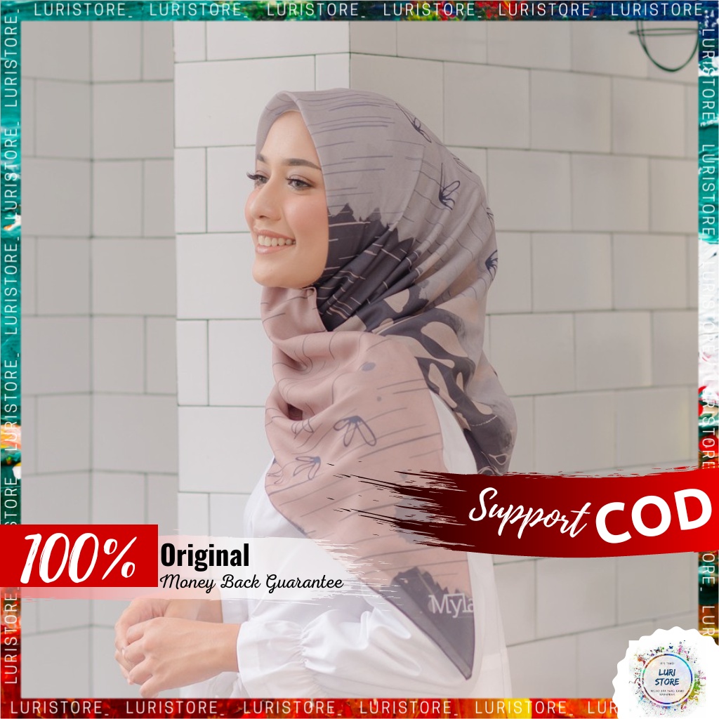 MYLADY HIJAB ORIGINAL ROSI Hijab Jilbab Jelbab Kerudung My Lady Ori Motif Terbaru