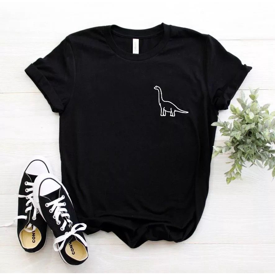 MYSTIQUE.ID-BAJU KAOS DINO T-SHIRT LUCU DAN AESTHETIC