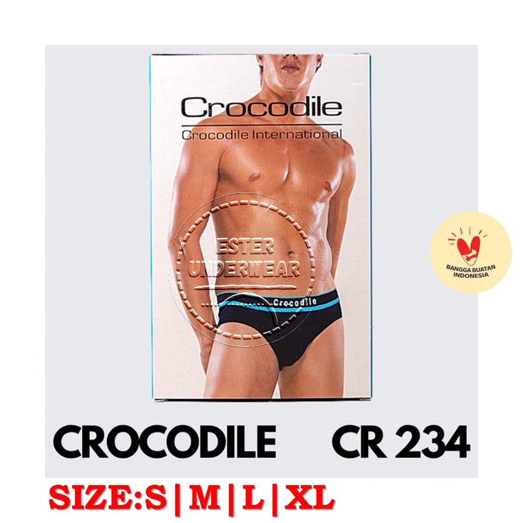 Celana Dalam Pria CROCODILE CR 234 Isi-3 Pcs/Pack