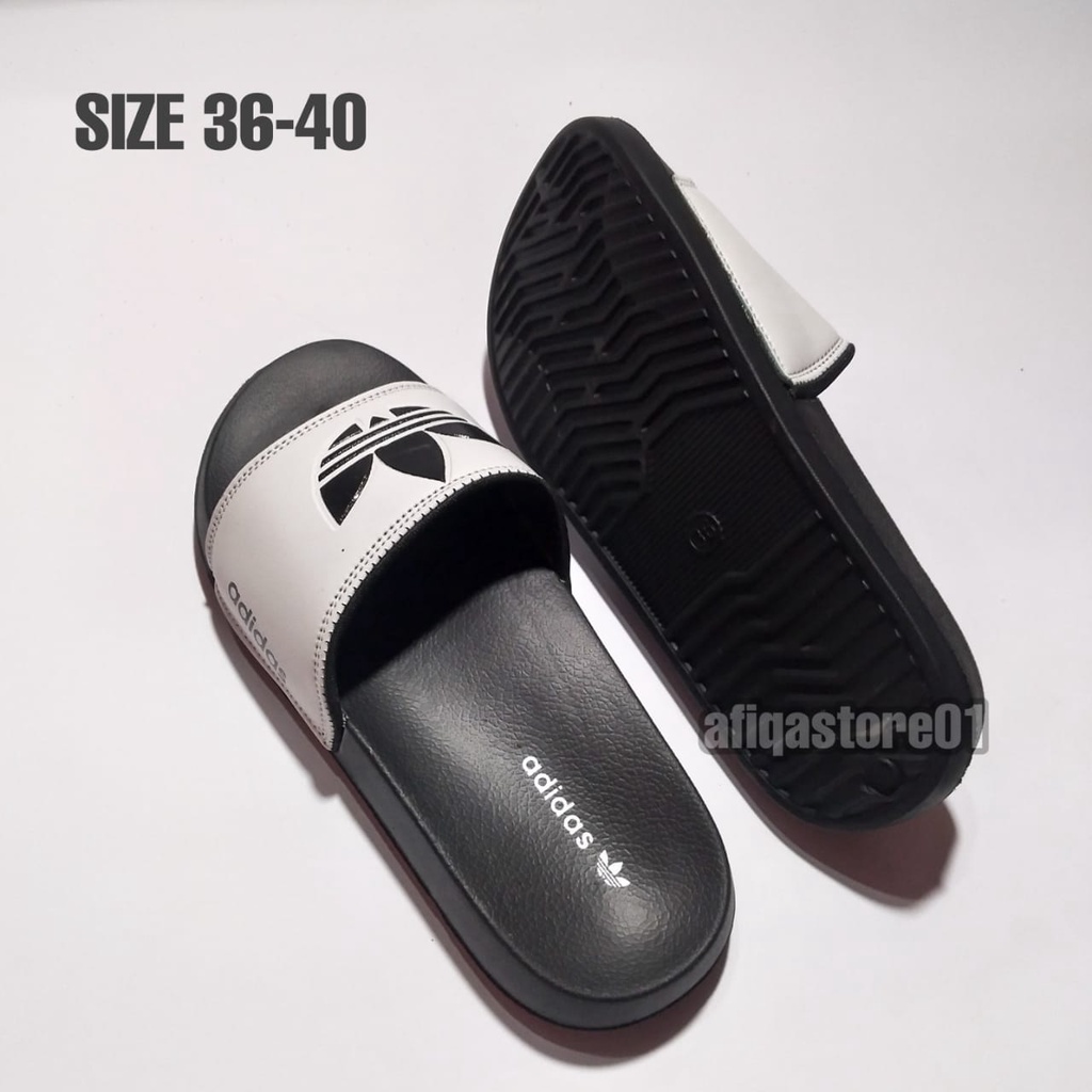 Sandal Casual Pria Wanita Slip On Slide Karet Anti Slip