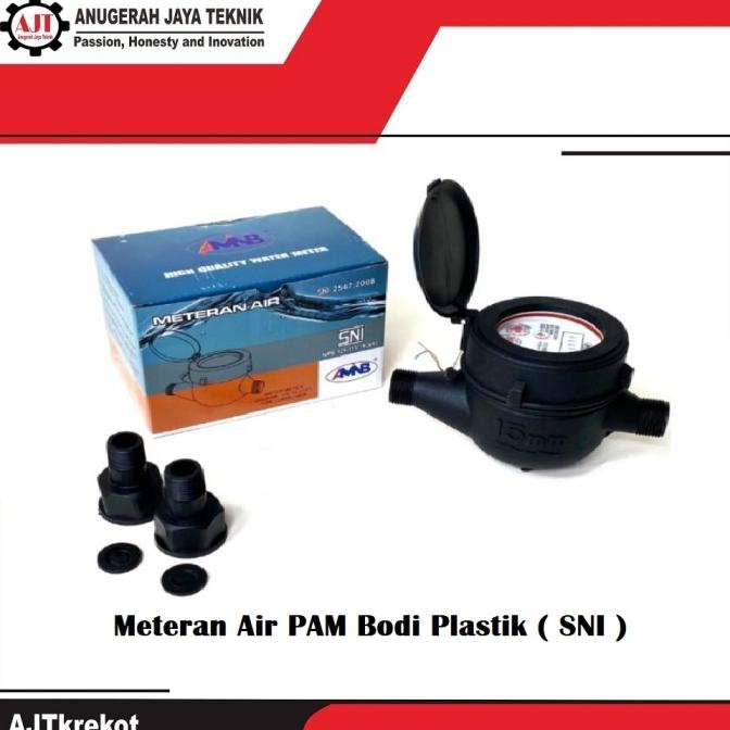 Meteran Air Plastik SNI AMNB / Meteran Air PAM Body Plastik SNI AMNB