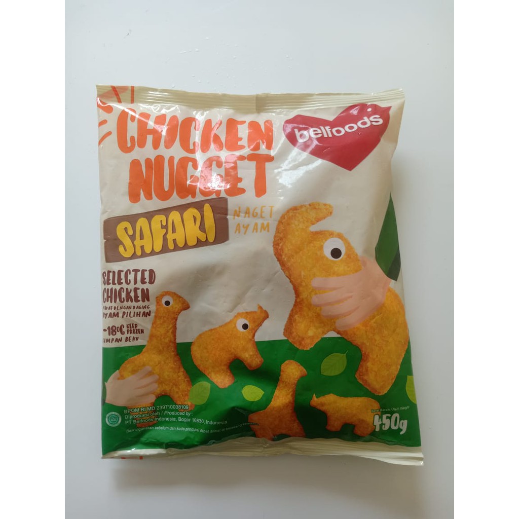 

Belfoods Chicken Nuget Safari 450 gr