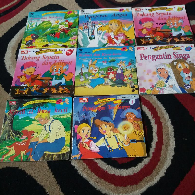 Buku Dongeng Anak-Anak Bergambar (Cerita Rakyat Jepang)