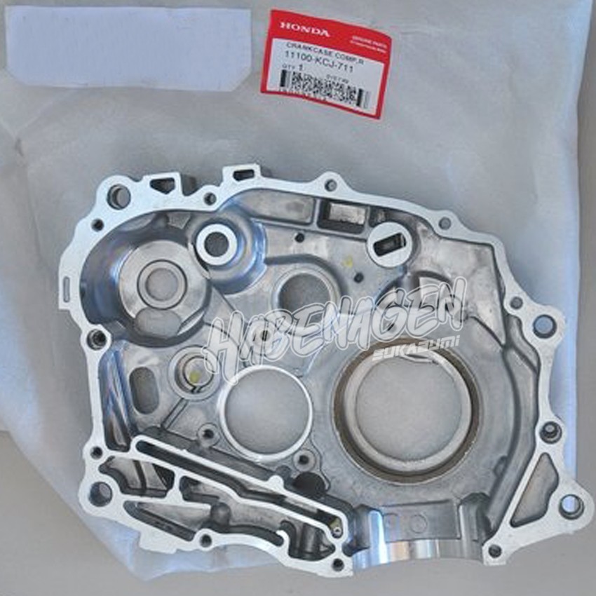 cranckase krengkes blok bak mesin tengah kanan calter tap oli tiger lama tilam revo tirev ORI AHM