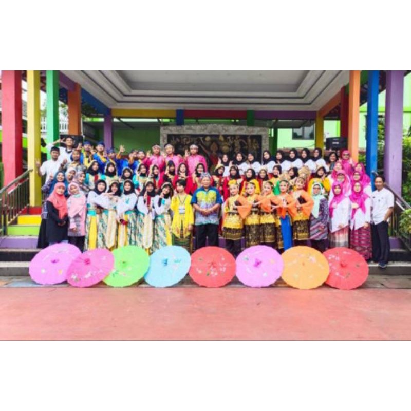 Payung menari / Payung China / Payung Satin / Payung Geulis / Payung Dekorasi / Payung Cina / Payung Kekinian L