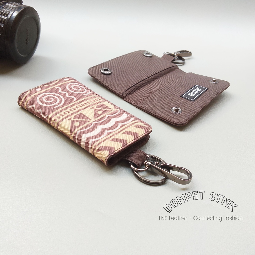 Dompet Stnk Kunci Mobil Gantungan Kunci Lipat Motor Key Wallet - WSGK029