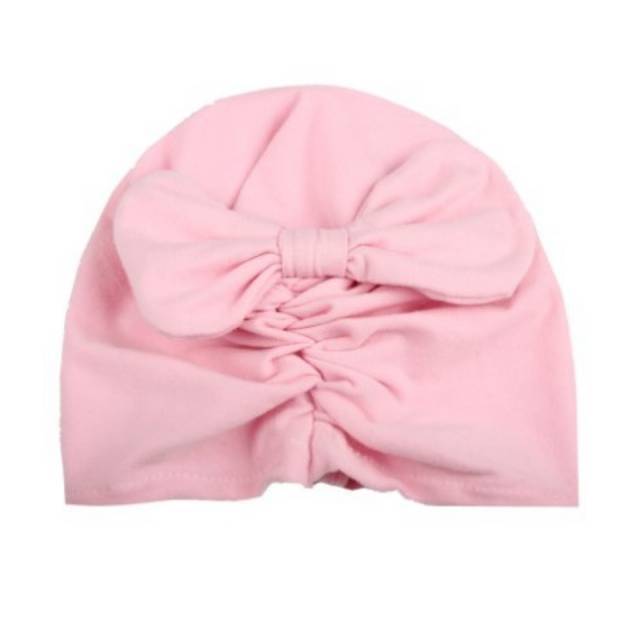 Ciput Pita Bayi / Turban Kerut Pita Atas / Turban Pita Anak Impor