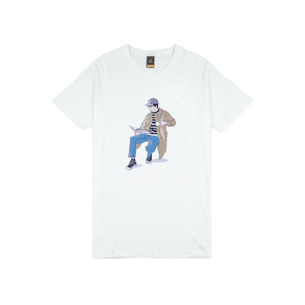 

Reclays Tshirt Strip White