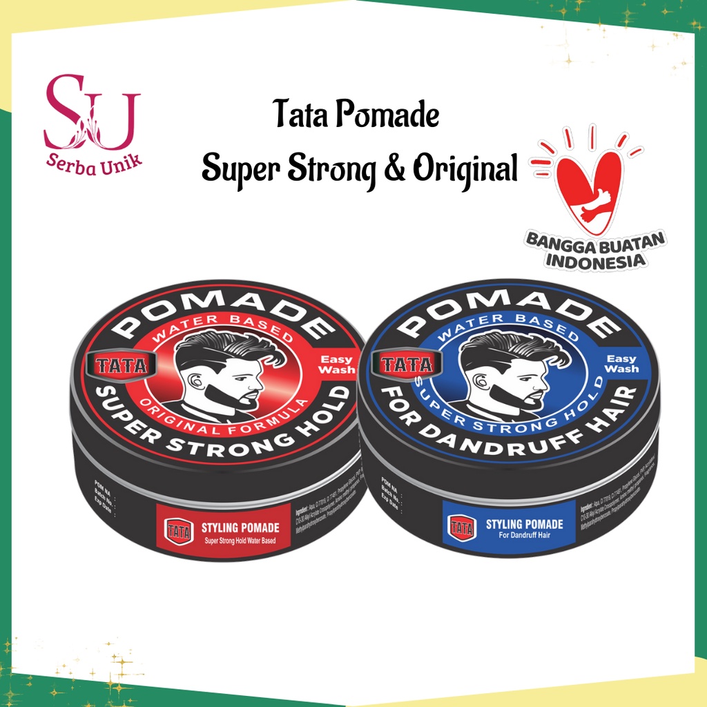 Tata Pomade Styling Easy Wash/Water Based 75gr