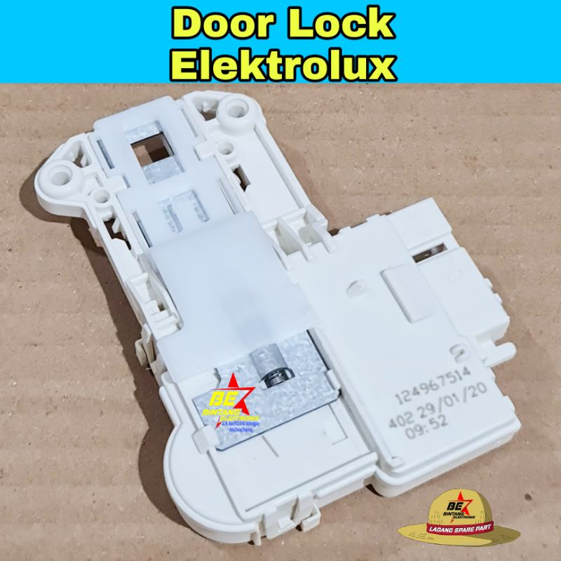 Door Lock Switch Pintu Mesin Cuci Electrolux Front Loading Doorlock Elektrolux EWF1073 DL S1 Original