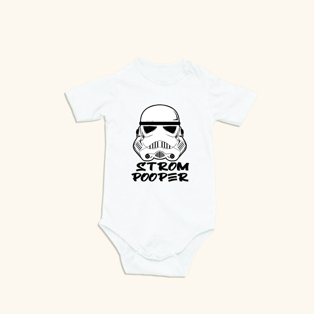 Baby Jumper Star Wars Usia 0 sd 12 Bulan Unisex Bahan Katun Halus aman untuk Bayi