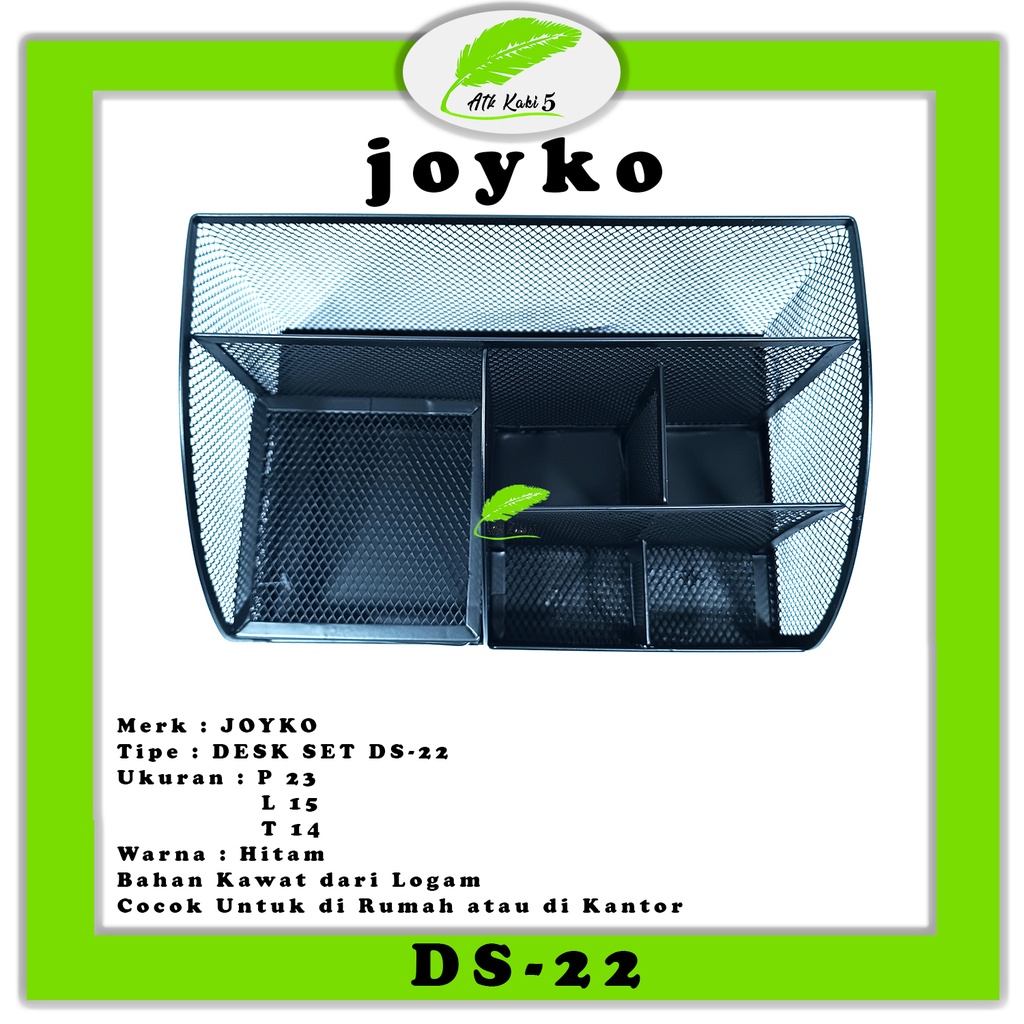 

JOYKO - Tempat Alat Tulis Desk Set DS-22 Jaring - PCS