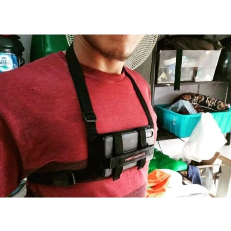 CHEST STRAP BELT Untuk Holder HP Breket Vlog Hp kekinian