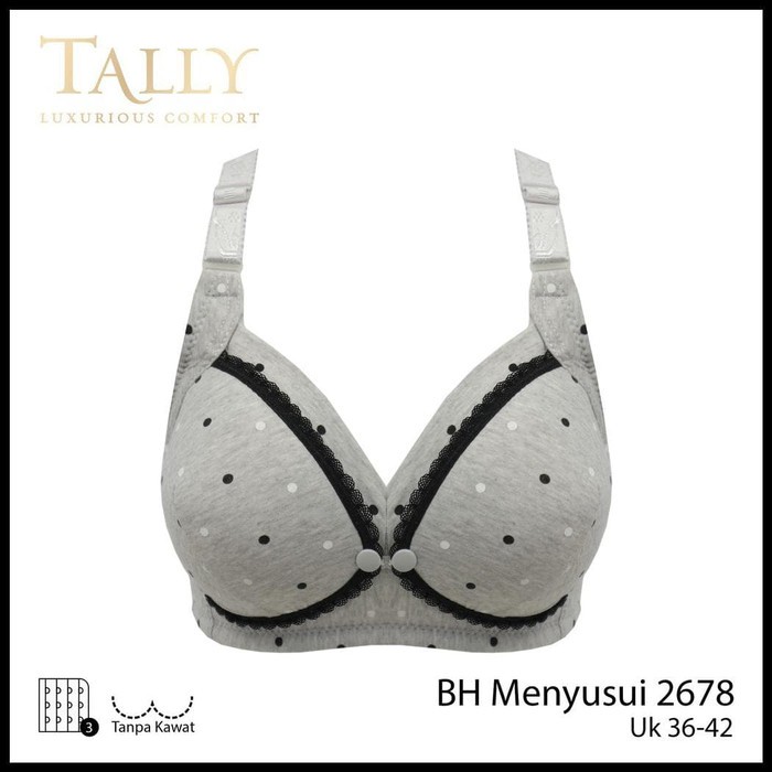 Tally BH Menyusui Tanpa Kawat 2678 - Nursing Bra