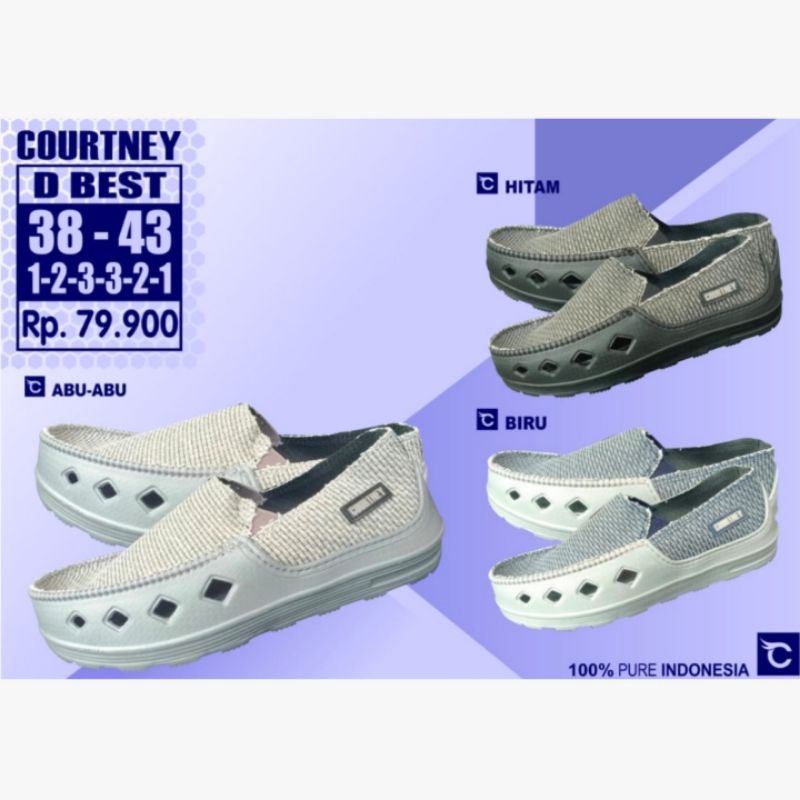 PROMO Sepatu pria Ardiles Courtney orginal 100% slip on kekinian Trendy elegant keren abis