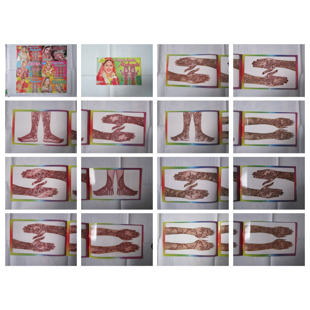 BUKU CONTOH DESIGN HENNA 1