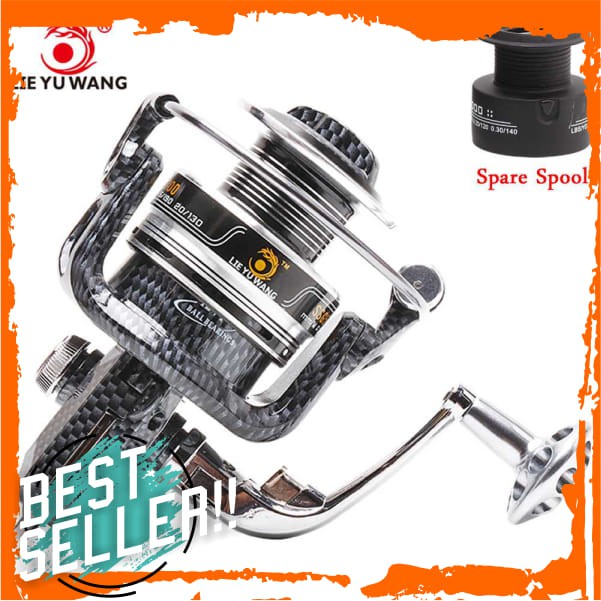 LIEYUWANG Reel Pancing 5000 12+1 Ball Bearing