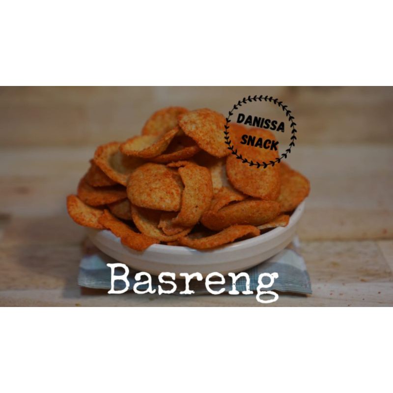

SNACK KILOAN TERMURAH!!!BASRENG 250 GR FREE BUBBLE WRAP/KARDUS