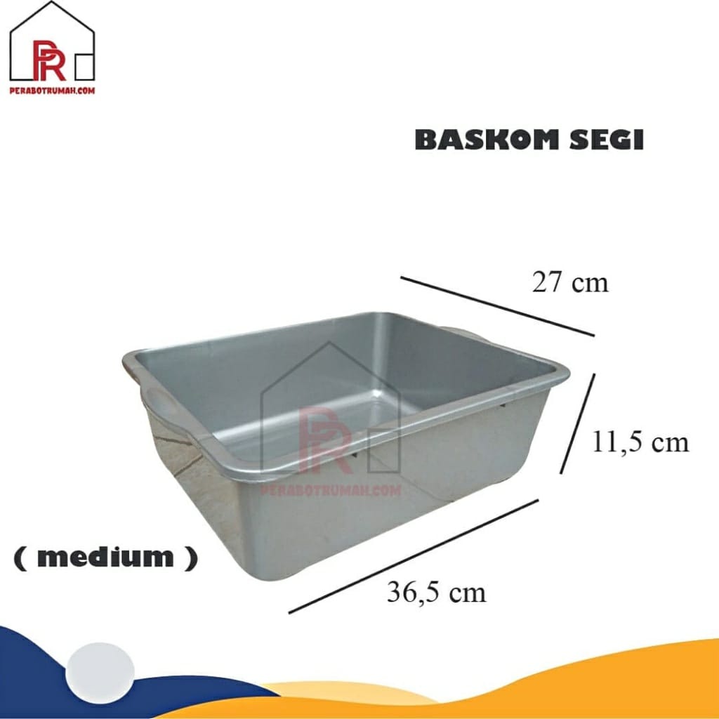 Bak Pasir Kucing / Baskom Segi / Bak Tahu / Tempat Kotoran Kucing / Litter Box