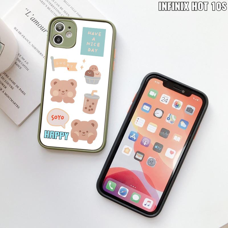 SS076 SOFTCASE  INFINIX s5 SMART HD 4 5 6 HOT 5 6 S4 7 8 9 10 10I 10S 10t 11 11S PLAY NOTE 8 8I 10 11 PRO X652 ZERO X NEO PRO SB2951