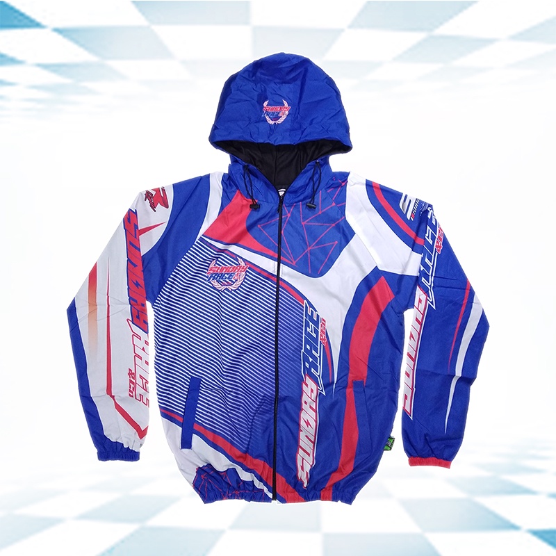 JAKET PARASUT SUNDAY RACE NEW MOTIF RACING