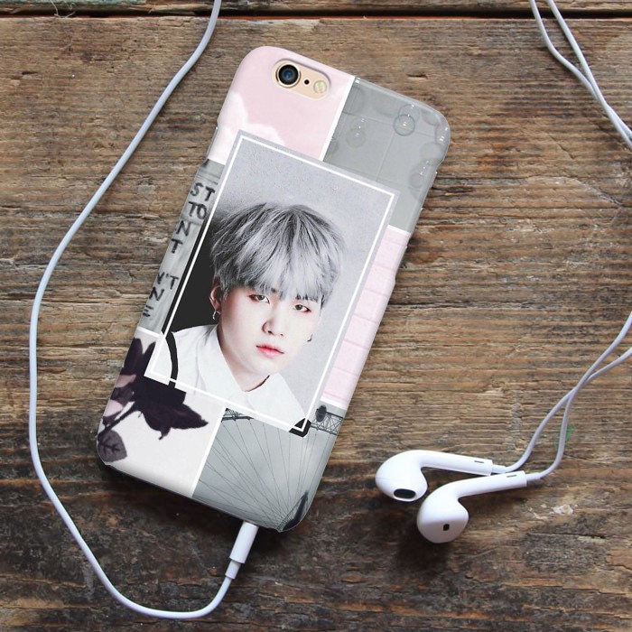 Bts Suga Aesthetic Edit Iphone Case Shopee Indonesia