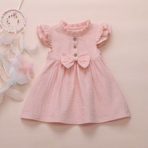 Zahra Dress Anak Perempuan Ashmita Bahan Crinkle | Pakaian Anak Kekinian Umur 1-5 Tahun