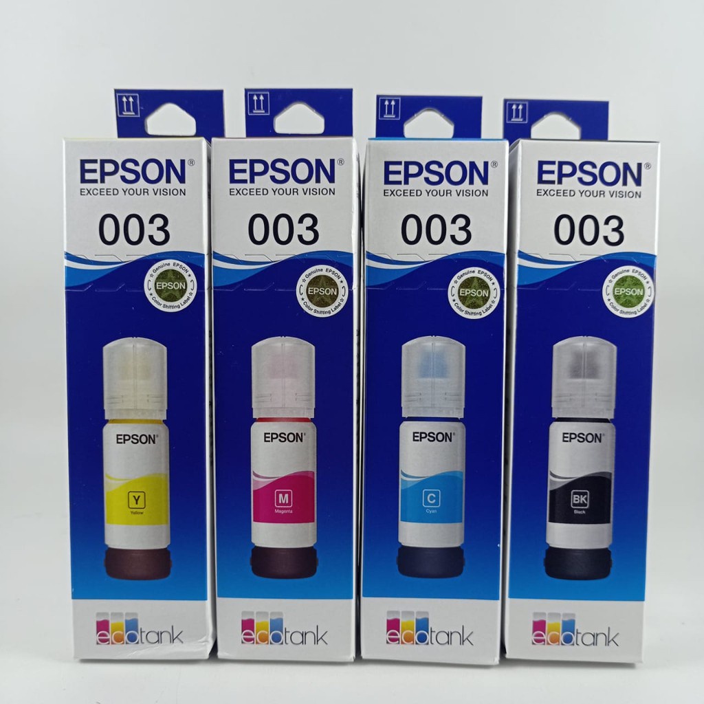 TINTA EPSON 003 B,CM,Y 65ML ORIGINAL L1110, L3100, L3101, L3110, L3210, L3150, L5190,5290