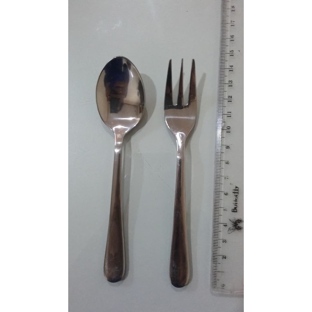 

Stainless Steel Sendok teh dan Garpu Kue vnl1512