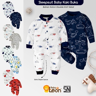 SNI Jumpsuit Panjang Kaki Buka COTTON Jumper Bayi Baju Tidur Bayi Anak BC-071 SM-907 Piyama Bayi Sleepsuit Baby Newborn