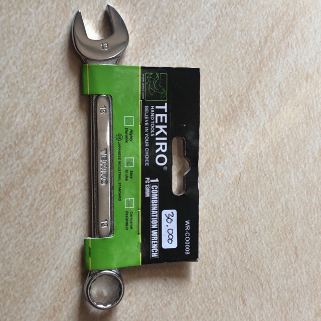 TEKIRO KUNCI RING PAS 13 MM / KUNCI RING PAS / TOOLS / ALAT PERKAKAS