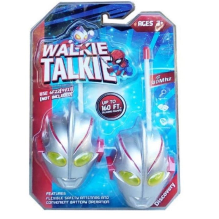 Mainan anak walkie talkie karakter Teleponan HT