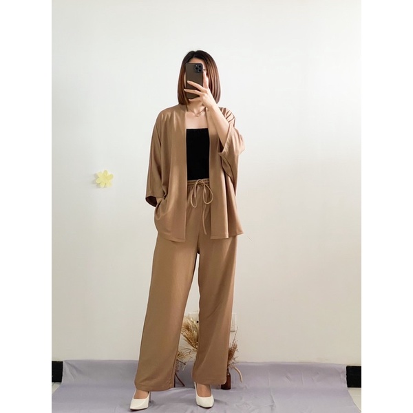 Ciella Set (1 Set Outer + Pants Knit Premium)