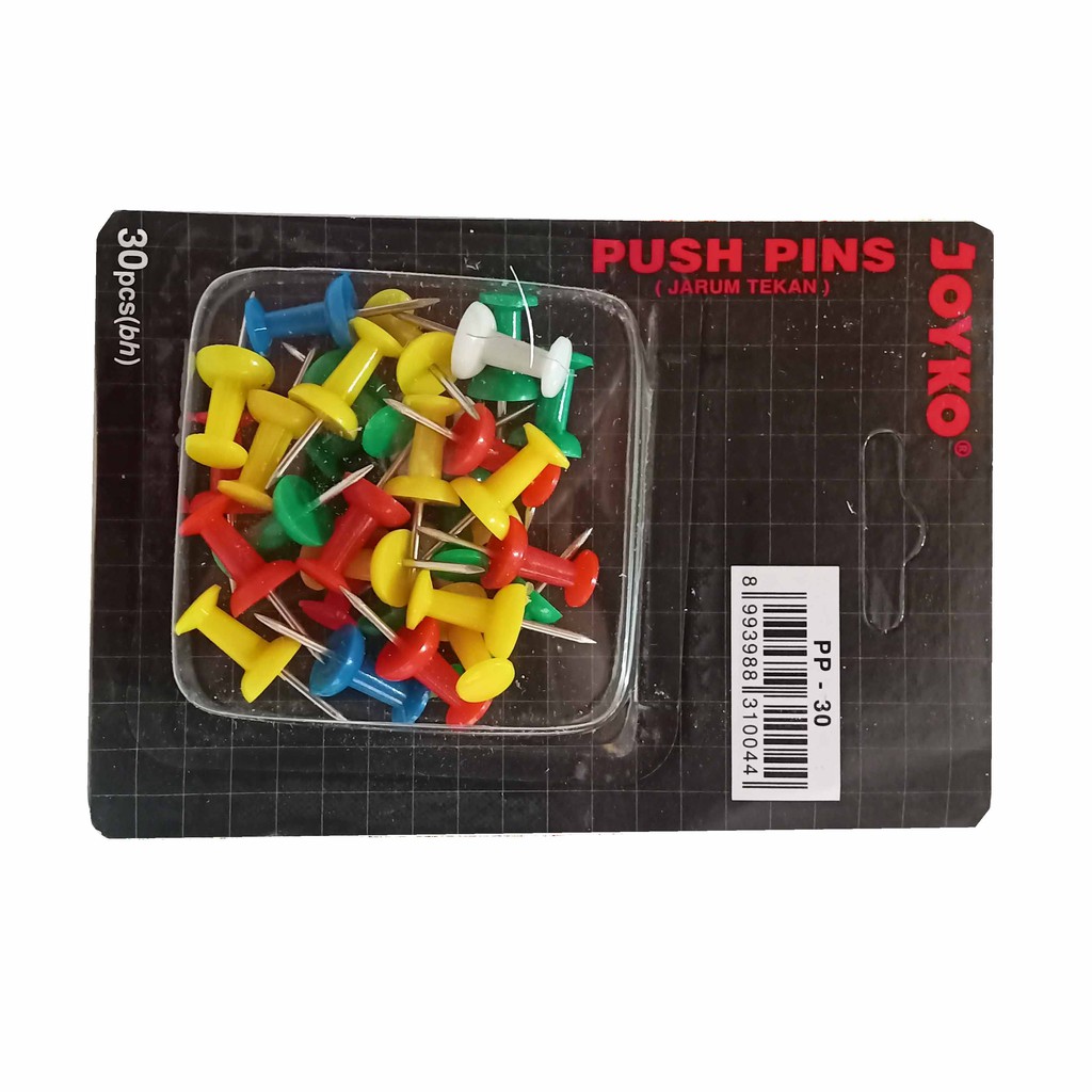 Push Pins Pin Jarum Tekan Multiwarna