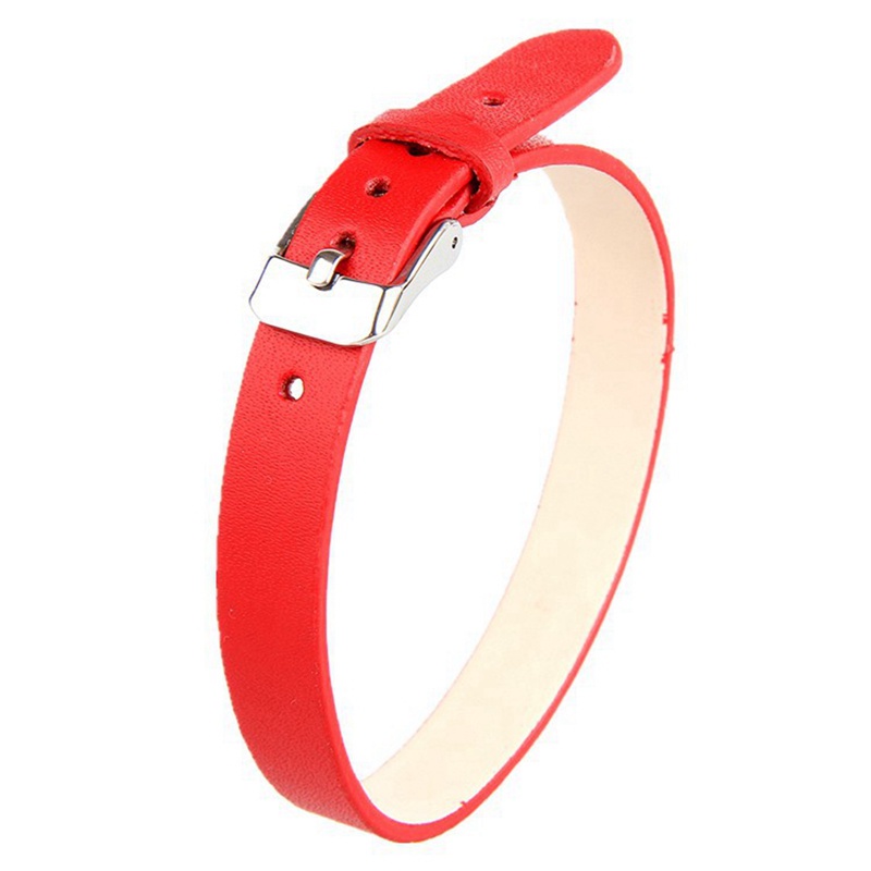 Hot Sale! Aksesoris Fashion: Kacamata Hitam Gelang Bangle Handmade Bahan Kulit Warna Coklat Untuk Pria