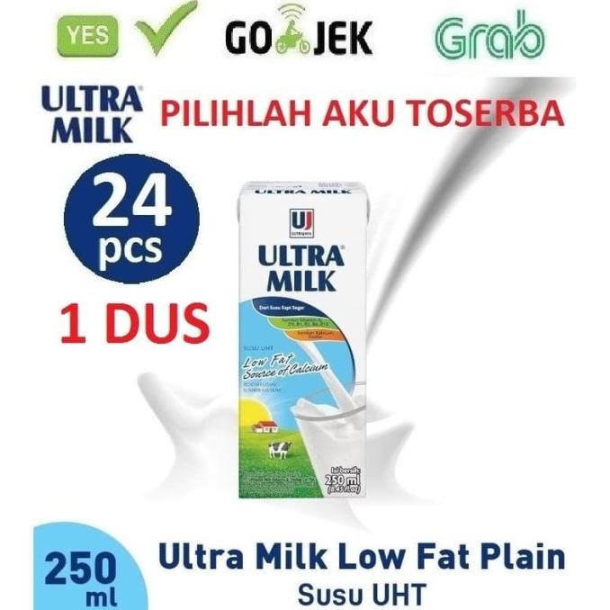 

BAYAR COD SUSU ULTRA LOW FAT FULL CREAM 250 ML - ( HARGA 1 DUS ISI 24 )