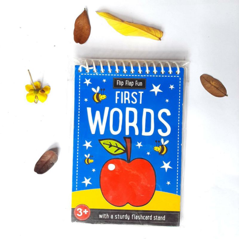 

FLIP FLAP FUN FIRST WORDS "WITH A STURDY FLASHCARD STAND" - IBU DAN ANAK