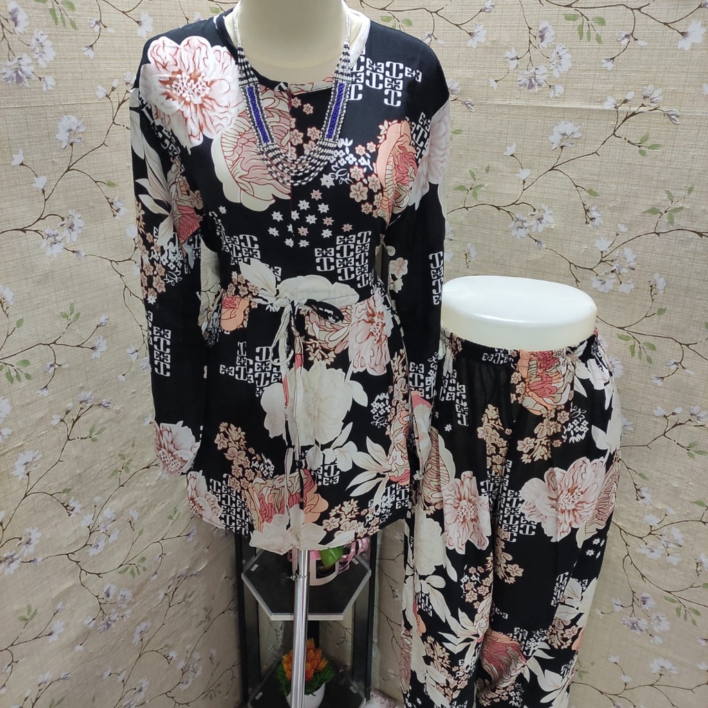 Pajamas Pakaian wanita Set / Pakaian Pajamas Dewasa