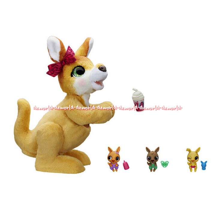 FurReal Mama Josie The Kangoroe 70Sounds Mainan Kanguru