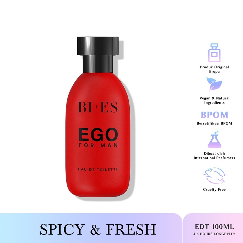 Bies Ego For Man Eau De Toilette Bi'es - 100ml