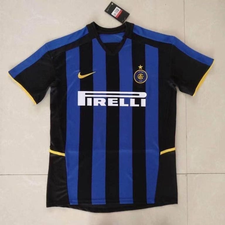 Jersey INTER HOME RETRO 2002-2003 100% BEST QUALITY