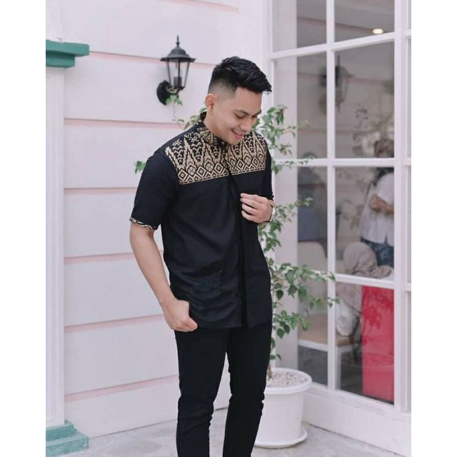 (ADA BAJU ANAKNYA)Couple gamis muslim kombinasi prodo wajik-2