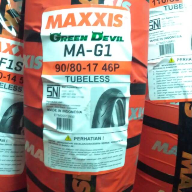  BAN  MOTOR  MAXXIS  UKURAN 90 80 17 TUBLES Shopee Indonesia