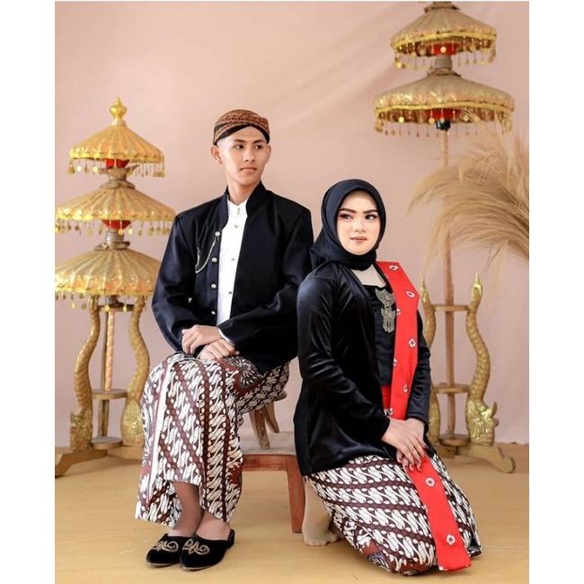 Baju Prewed Jawa / Baju Couple Adat Jawa - Solo