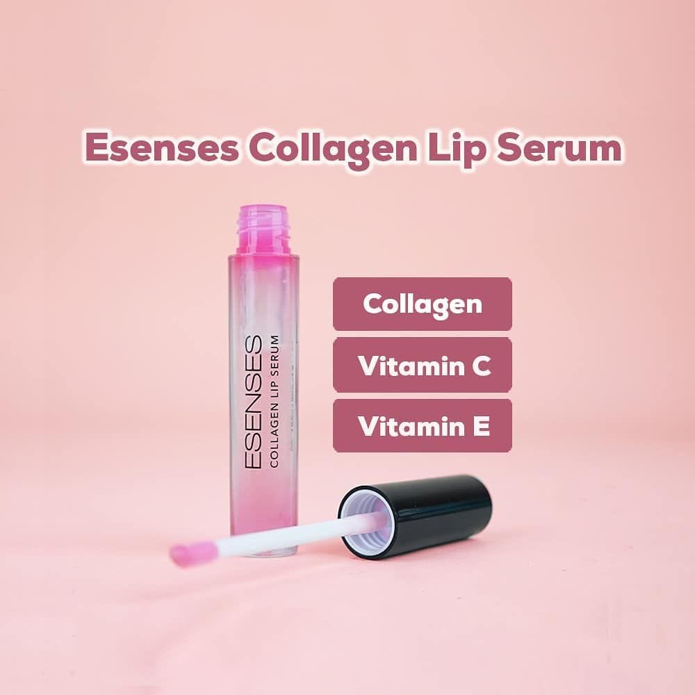 ✿ELYSABETHME✿ [ESENSES] Lip Collagen Serum glow oil esenses evany pelembab bibir serum lipgloss