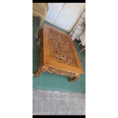 Meja Ketapang Kayu jati 150 x 80
