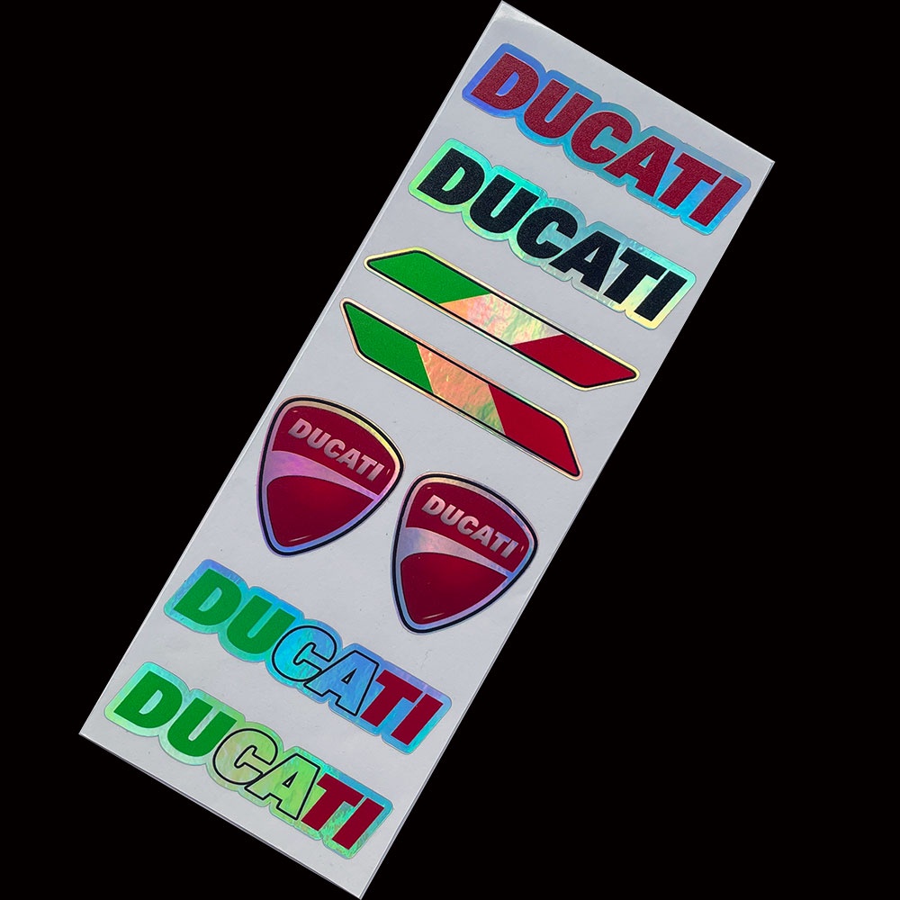 Ducati Stiker Reflektif Laser Untuk Tangki Bensin Motor DUCATI TRK 502 BN 302 TNT BJ 600